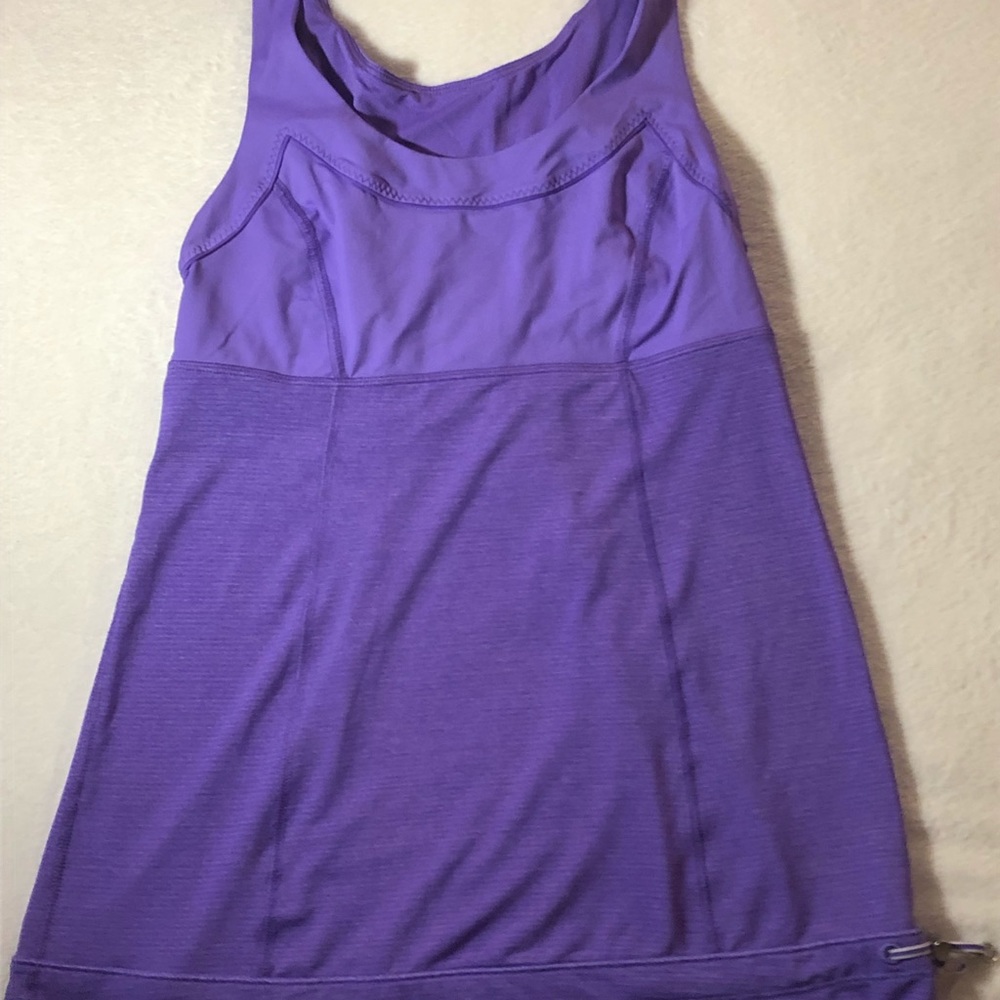 Purple lululemon tank top